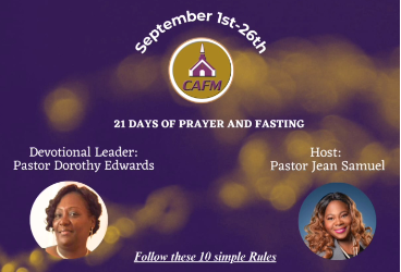 21 DAYS OF PRAYER 2025